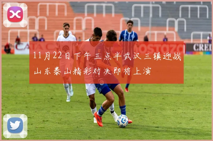 11月22日下午三点半武汉三镇迎战山东泰山精彩对决即将上演